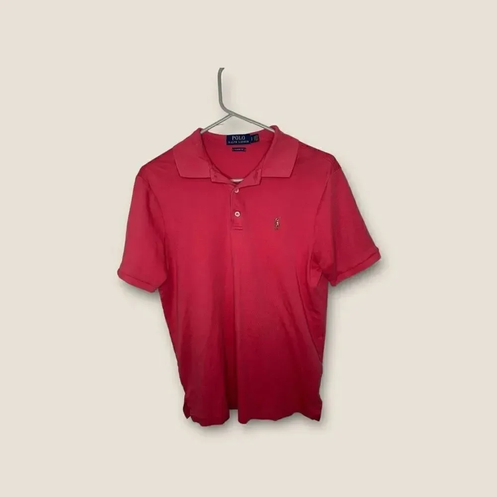 Polo Ralph Lauren Short Sleeve Classic Fit Soft Touch Pima Cotton Polo Shirt Cac